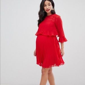 ASOS Maternity Dress Red